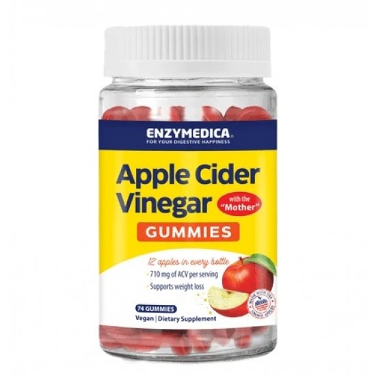Apple Cider Vinegar Gummies - 74 gummies