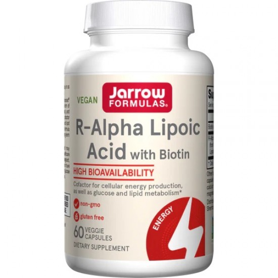 R-Alpha Lipoic Acid + Biotin - 60 caps