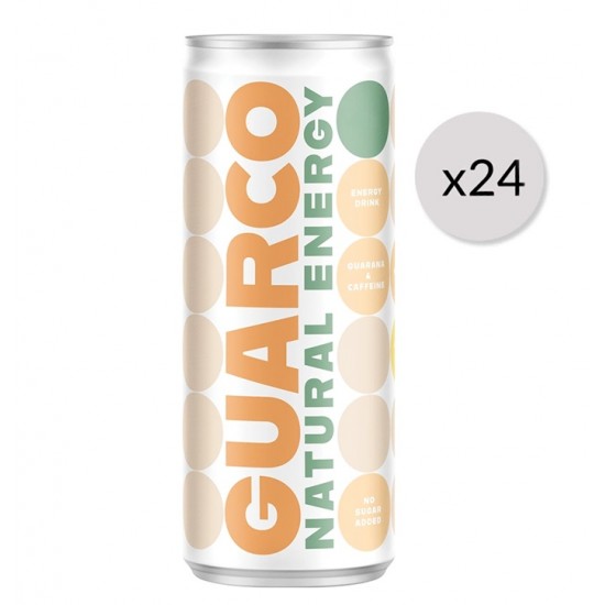 Guarco Energy Drink, Apple - 24 x 250 ml.