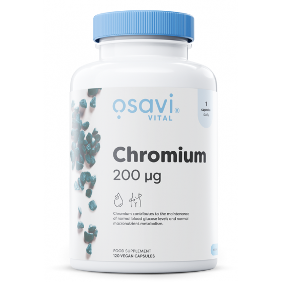 Chromium, 200mcg - 120 vegan caps