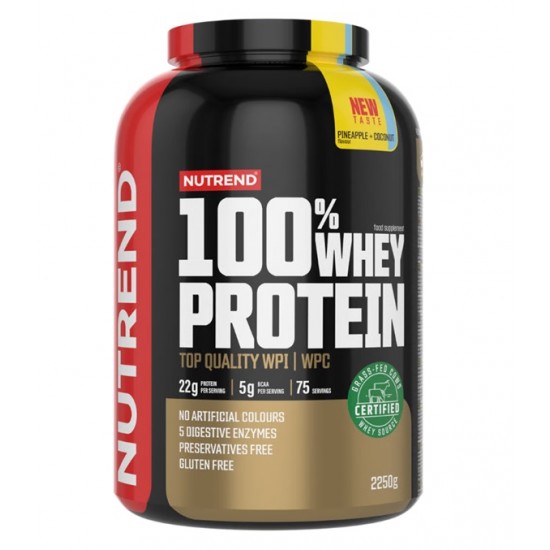 100% Whey Protein, Pineapple + Coconut - 2250g