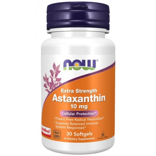 Astaxanthin Extra Strength, 10mg - 30 softgels