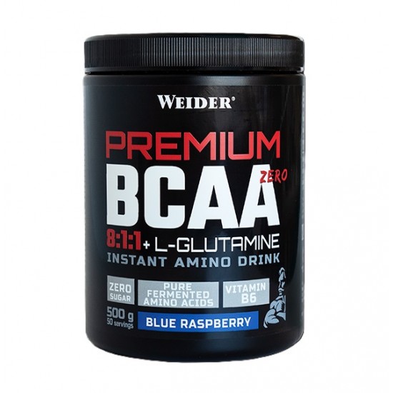 Premium BCAA Zero, Blue Raspberry - 500g