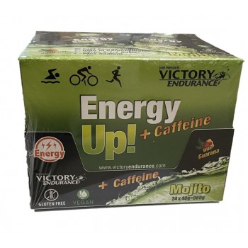 Joe Weider Victory Endurance Energy Up! + Caffeine, Mojito - 24 x 40g