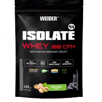 Isolate Whey 100 CFM, Pistachio - 420g