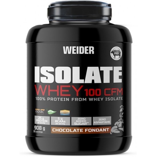 Isolate Whey 100 CFM, Chocolate Fondant - 908g