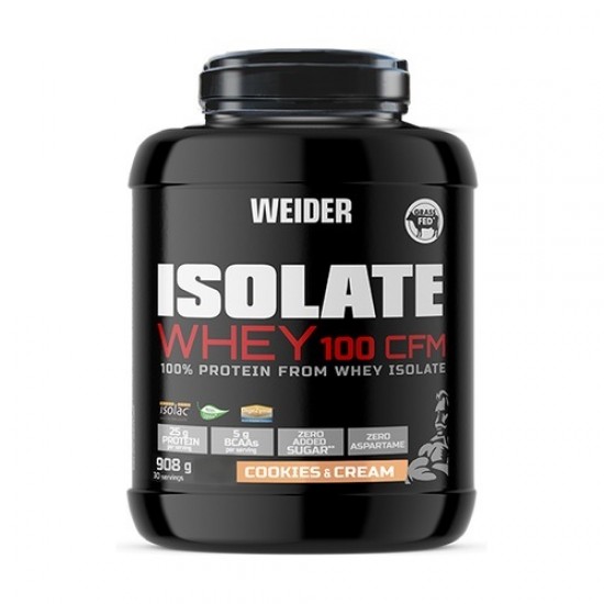 Isolate Whey 100 CFM, Cookies & Cream - 908g