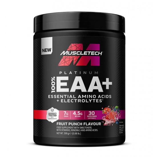 Platinum 100% EAA+, Fruit Punch - 393g