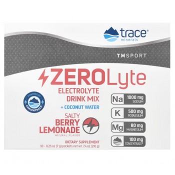 ZEROLyte, sūrus uogų limonadas - 30 pakelių