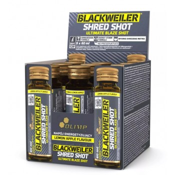 Blackweiler Shred Shot, Lemon Apple - 9 x 60 ml.