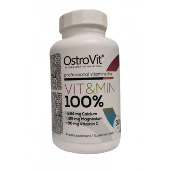 Vit&Min 100% - 30 tablečių