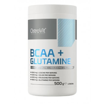 BCAA + Glutamin, Zitrone - 500 g