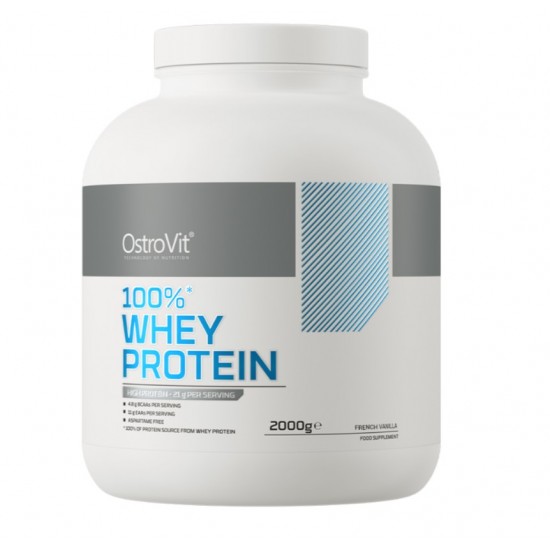 100% Whey Protein, French Vanilla - 2000g