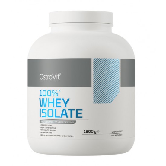100% Whey Isolate, Strawberry - 1800g