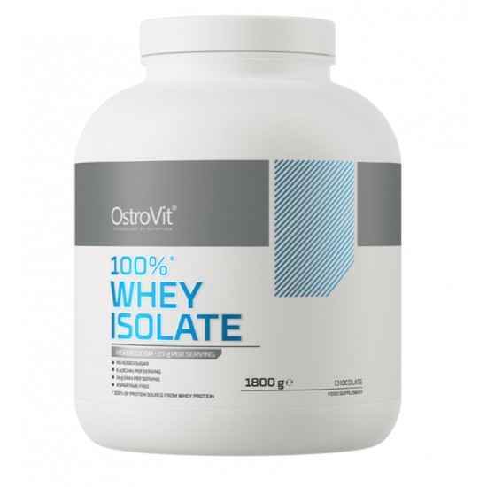 100% Whey Isolate, Chocolate - 1800g