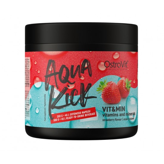 Aqua Kick Vit&Min, Strawberry - 300g