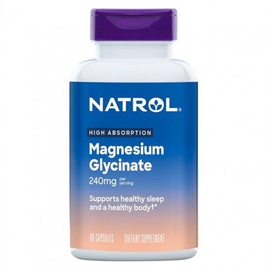 High Absorption Magnesium Glycinate, 240mg - 60 caps
