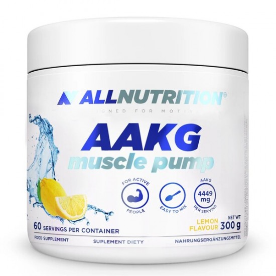 AAKG Muscle Pump, Lemon - 300g