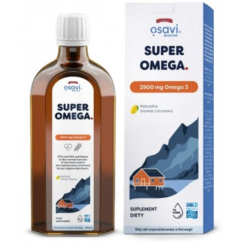 Super Omega, 2900 mg Omega 3 (citrina) - 250 ml.