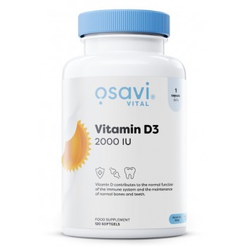 Vitamin D3, 2000IU - 120 softgels