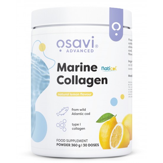 Marine Collagen Wild Cod, Lemon - 360g