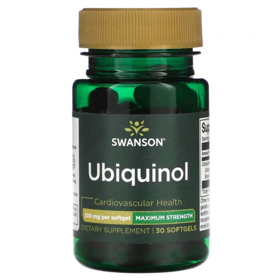 Ubiquinol, 200mg - 30 softgels