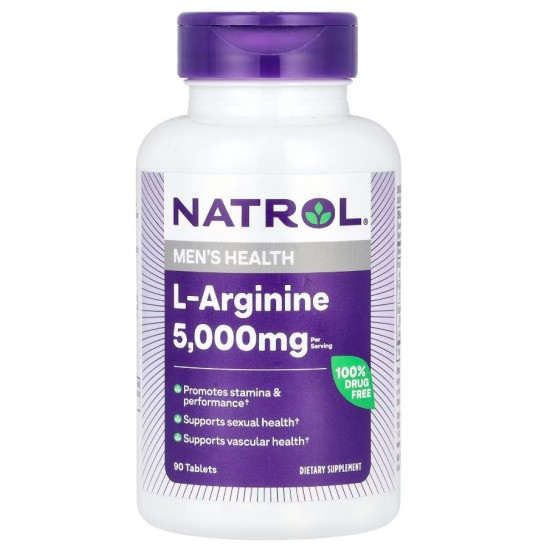 L-Arginine, 3000mg - 90 tabs