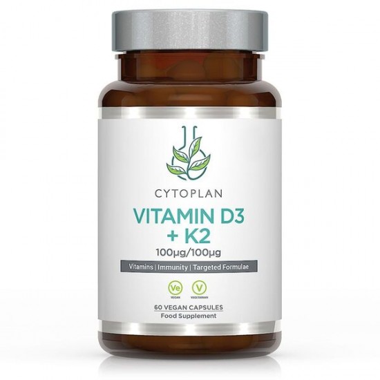 Vitamin D3 + K2 - 60 vcaps