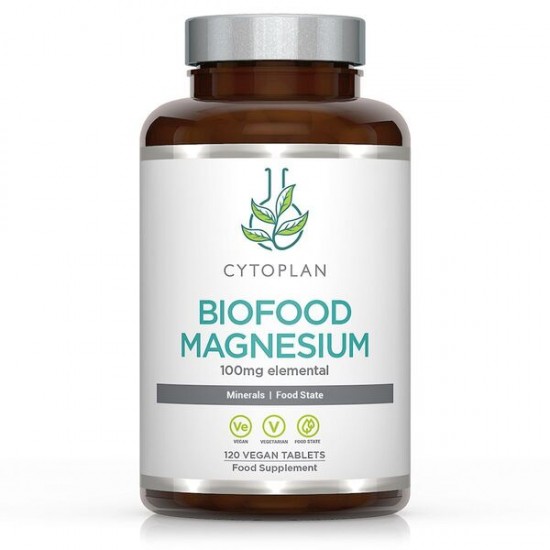 Biofood Magnesium - 120 vegan tabs