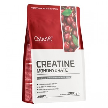 Créatine monohydrate, saveur cerise - 1000 g