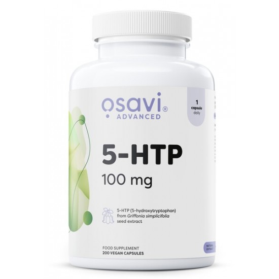 5-HTP, 100mg - 200 vegan caps