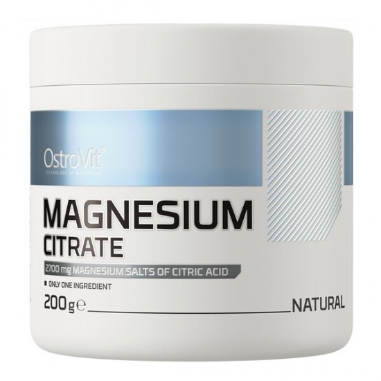 Magnesium Citrate, Natural - 200g