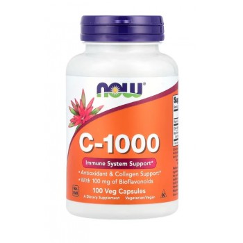 Vitamin C-1000 with 100mg Bioflavonoids - 100 vcaps