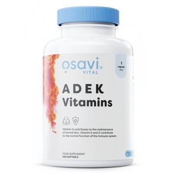 ADEK Vitamins - 120 softgels