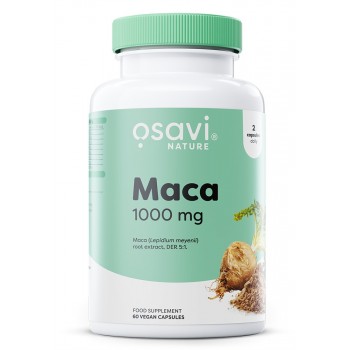 Maca, 1000 mg - 60 veganiškų kapsulių