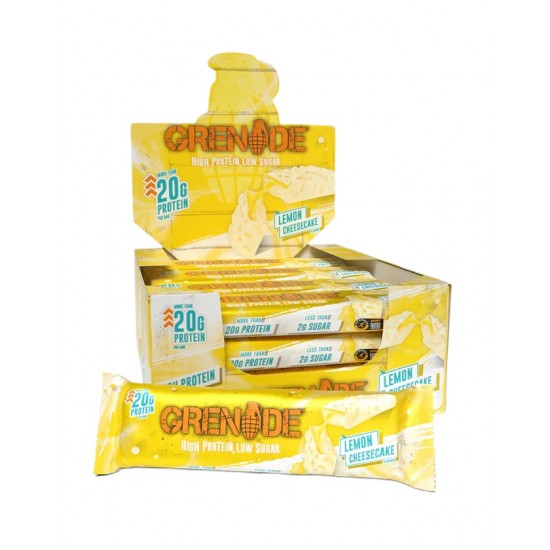 Protein Bars, Lemon Cheesecake - 12 x 60g