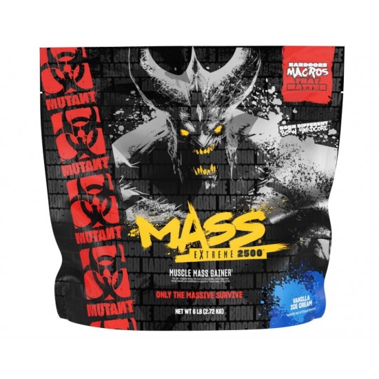 Mutant Mass Extreme 2500, Vanilla Ice Cream - 2720g