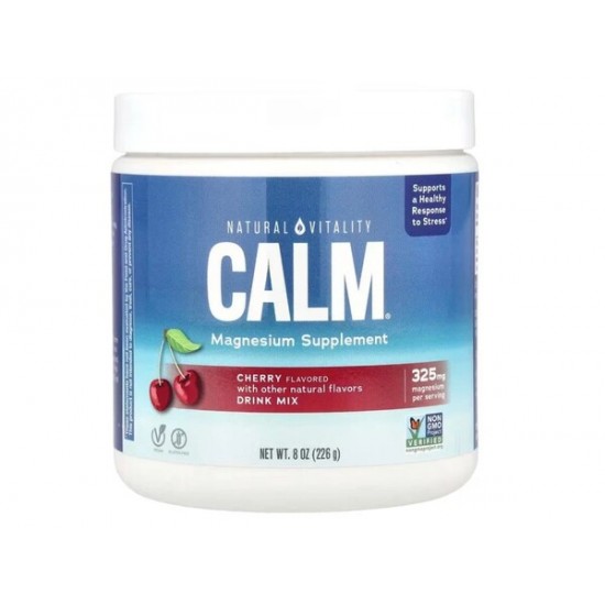 Calm Magnesium Powder, Cherry - 226g