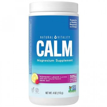 Calm Magnesium Powder, Raspberry Lemon - 113g