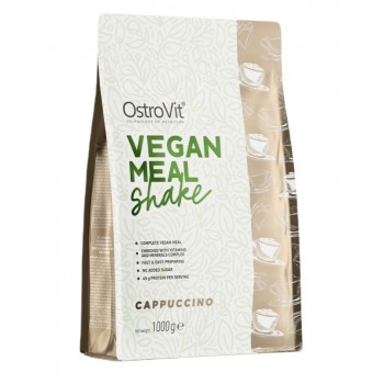Vegan Meal Shake, Cappuccino - 1000g