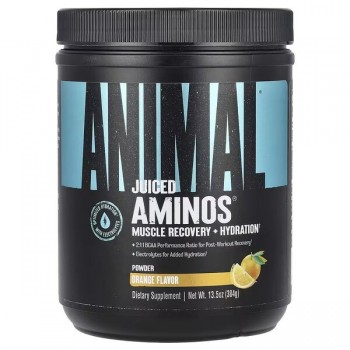 Animal Juiced Aminos, апельсиновый сок - 377 г