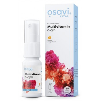 Multivitamin CoQ10 Mundspray, Orange - 25 ml.