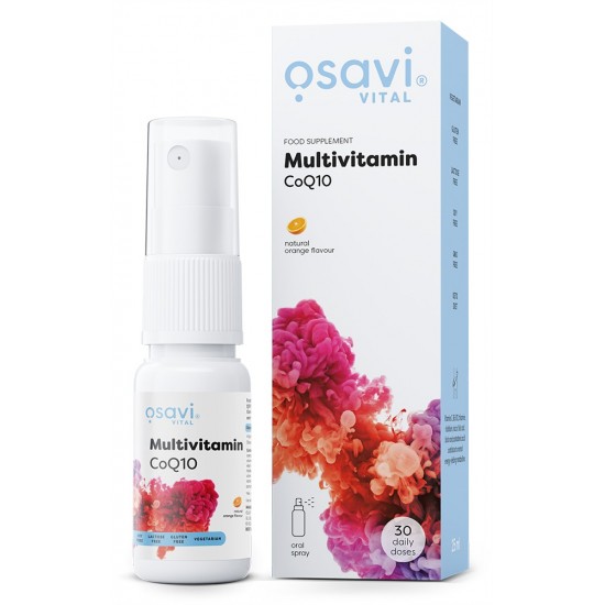 Multivitamin CoQ10 Oral Spray, Orange - 25 ml.