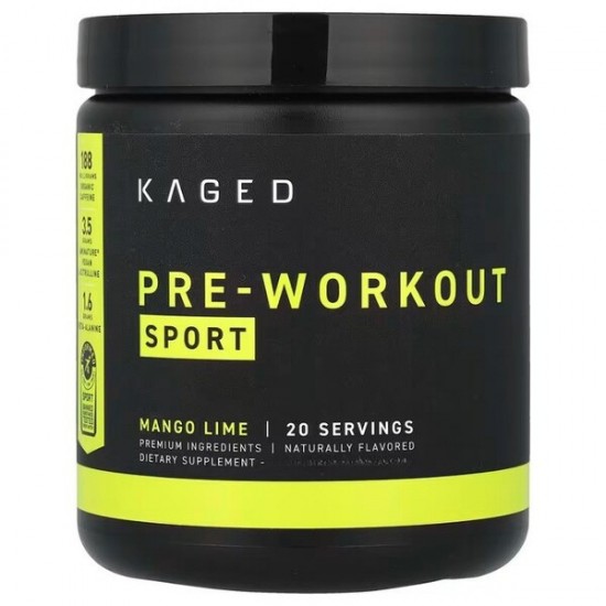 Pre-Kaged Sport, Mango Lime - 266g