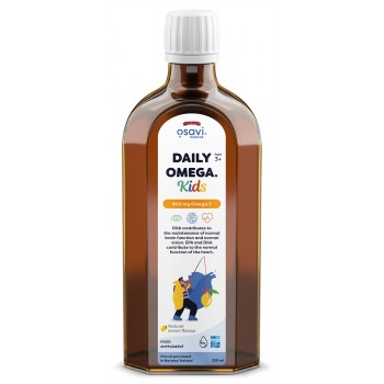 Daily Omega Kids, 800mg Omega 3 (Natural Lemon) - 250 ml.