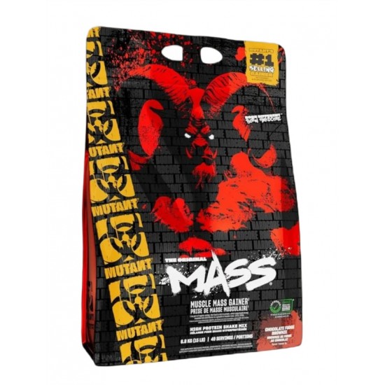 Mutant Mass, Chocolate Fudge Brownie - 6800g
