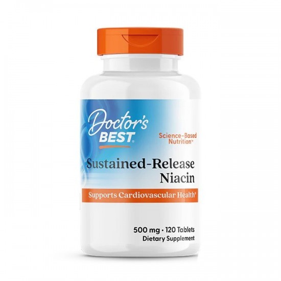 Time-release Niacin with niaXtend, 500mg - 120 tabs