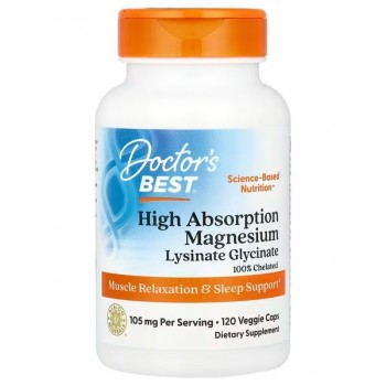 High Absorption Magnesium, 105mg - 120 vcaps