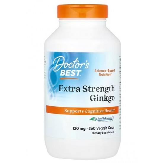 Extra Strength Ginkgo, 120mg - 360 vcaps