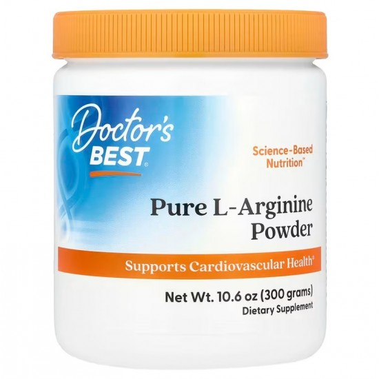 Pure L-Arginine Powder - 300 grams